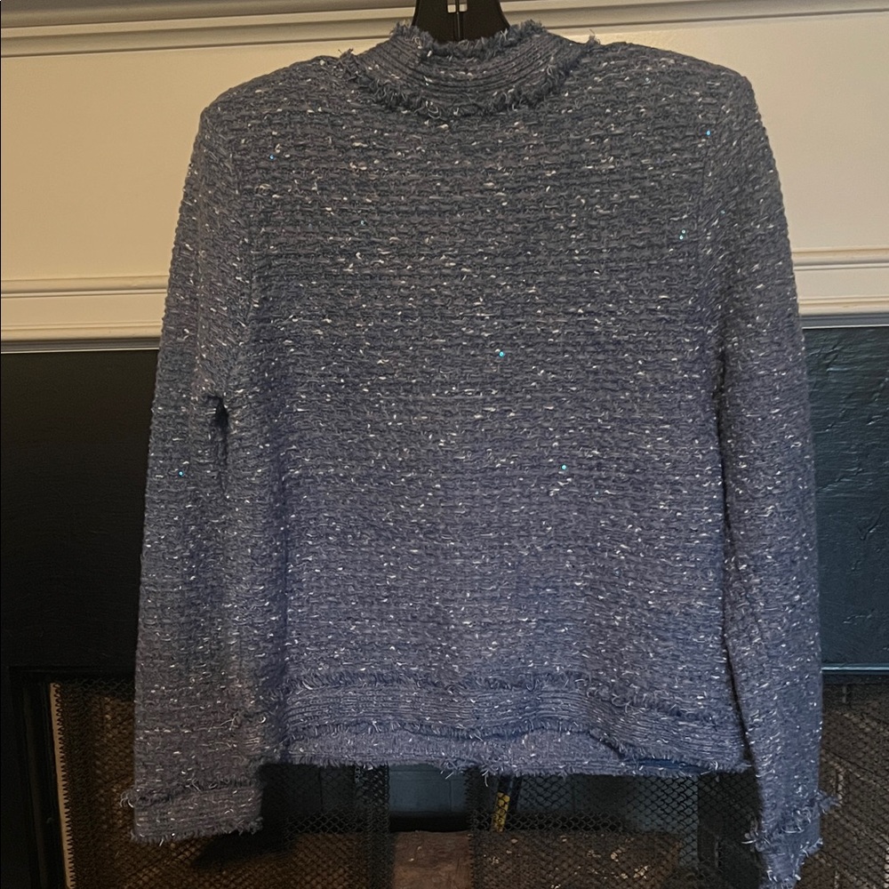 NWT Benaar LA Bethany Tweed Jacket with Gold Buttons Size L - Picture 7 of 10